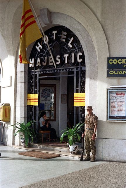 33-651 | saigon, south vietnam 1973 the hotel majestic part … | Flickr Majestic Hotel, Usa Party, Vietnam History, Saigon Vietnam, South Vietnam, Historical Images, Historical Photos, Vintage Photos, Vietnam