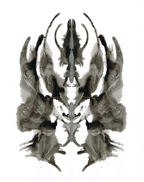 What Do You See?by J. Sophia Sanner | Bored Panda Rorschach Art, Rorschach Test, Fashion Sketchbook, Ink Blot, What Do You See, Art Plastique, Album Art, Bored Panda, Art History