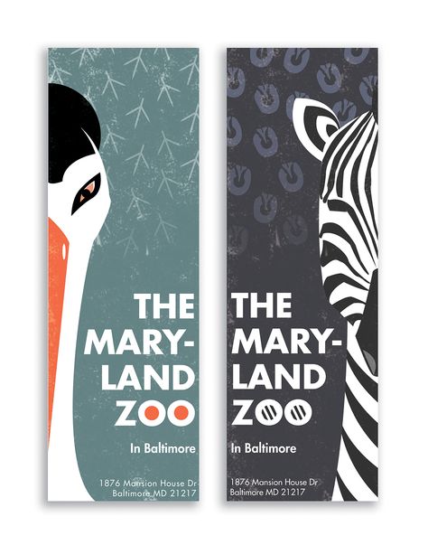 Zoo Poster Design, Roller Banner Design, Zoo Signage, Zoo Poster, Rollup Design, Zoo Logo, Pole Banners, Zoo Inspiration, Zoo Project