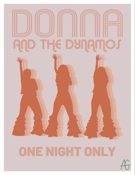 Donna And The Dynamos, The Dynamos, Queen Poster, Image Film, Dorm Posters, Taylor Swift Posters, Mama Mia, Mia 3, Picture Collage Wall