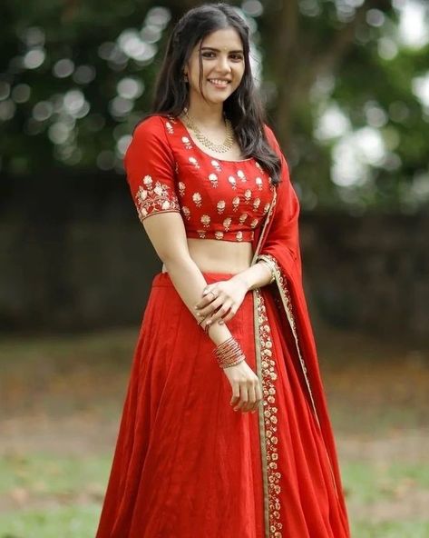 Kalyani Priyadarshan, India Beauty, Lehenga, Saree, Actresses, India, Beauty