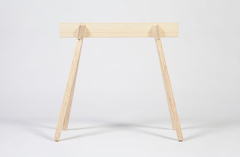 Recent Activity on Behance Trestle Legs, Studio Architecture, Architecture Exhibition, Campaign Furniture, Small Woodworking Projects, Extending Table, Folding Furniture, Grey Kitchens, Woodworking Furniture