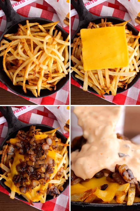 In And Out Fries Recipe, In N Out Animal Style Fries, Animal Style Fries Recipe, Animal Fries, Animal Style Fries, Dinner Then Dessert, French Fries Recipe, In-n-out Burger, In N Out