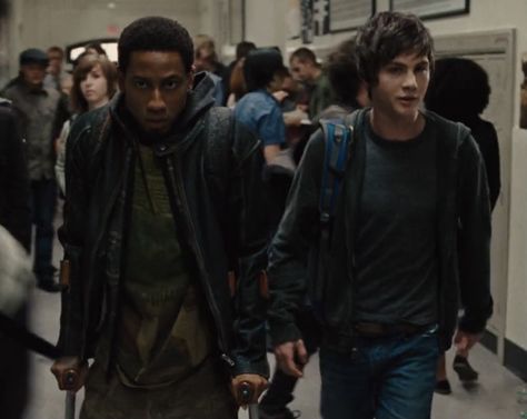 Grover And Percy, Percy Jackson Movie, Grover Underwood, Lightning Thief, The Olympians, The Lightning Thief, Logan Lerman, The Lightning, Percy Jackson And The Olympians