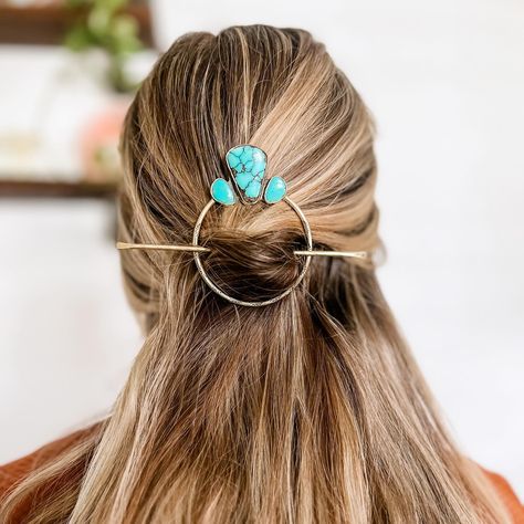 Five new hair pins have hit the shop! Versatile, lightweight and adds style to your hair. Shop The Haute Bohemian on Etsy. . . . . #bohostyle #bohohair #hairjewelry #hairpin #bridalhair #hairaccessories #thehautebohemianjewelry #updo #turquoise Turquoise Hair Pin, Haute Bohemian, Turquoise Hair, School Dances, Hair Shop, Boho Hairstyles, Hair Pin, Bohemian Jewelry, Hair Jewelry