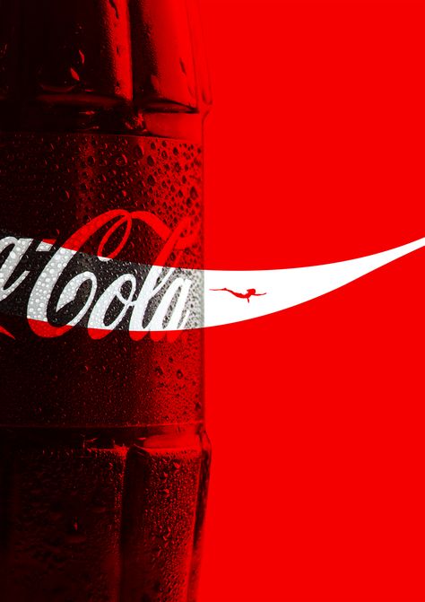 Coca Cola Marketing, Coca Cola Poster, Poland Country, 9 Number, Coca Cola Ad, Corporate Image, Publicidad Creativa, Drinks Design, Creative Poster Design