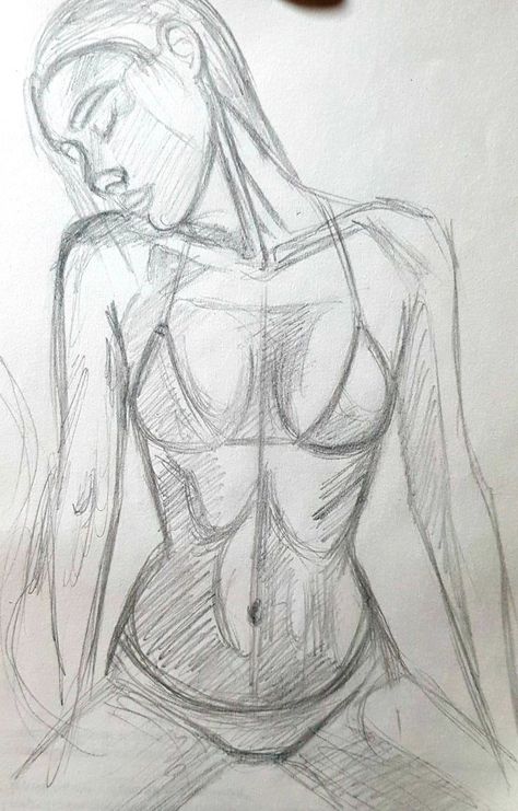 People Body Sketches, Womens Body Illustration, Women Body Sketch Art, Woman Drawing Body Sketches Poses, Drawings Woman Sketch, Sketchbook Art Inspiration People, Sketches Of Girls Body Art, Pencil Art Drawings Woman, Sketch People Poses