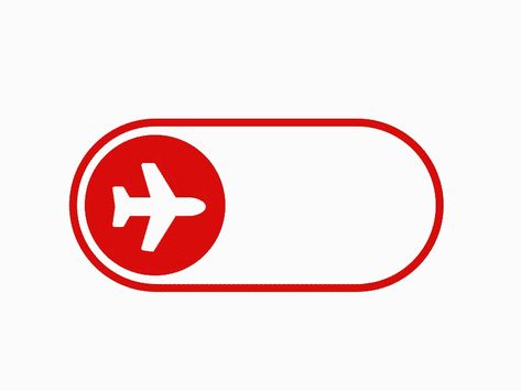 Airplane Mode by Rizal Pratama Airplane Creative Ads, Airline Social Media Design, Airplane Mode Aesthetic, Airplane Gif, Airplane Animation, Airplane App, Aviation Aesthetic, Airplane Logo, Font Canva Lettering