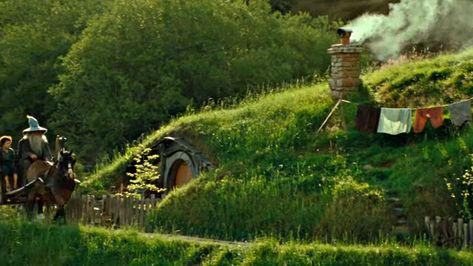 Lotr Movies, Howard Shore, John Howe, Concerning Hobbits, The Fellowship Of The Ring, Hobbit Hole, Hobbit House, The Shire, Fellowship Of The Ring