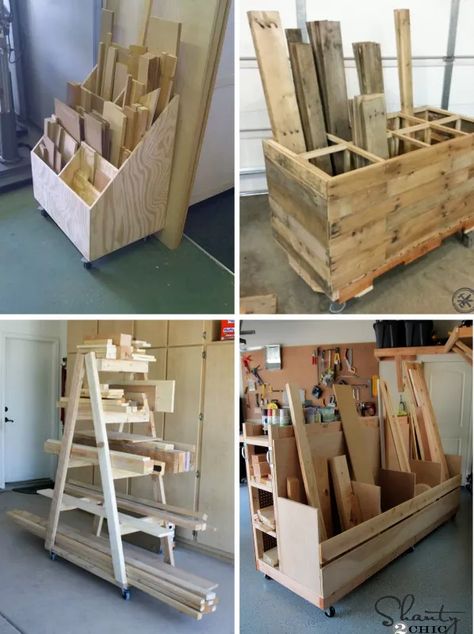 Scrap Wood Storage Rack... Out of Scrap Wood – Plaster & Disaster Storing Wood In Garage, Easy Wood Storage Ideas, Scrape Wood Storage, Wood Scrap Storage, Diy Scrap Wood Storage, Scrap Wood Storage Ideas, Scrap Wood Storage, Farm Inspiration, Lumber Rack