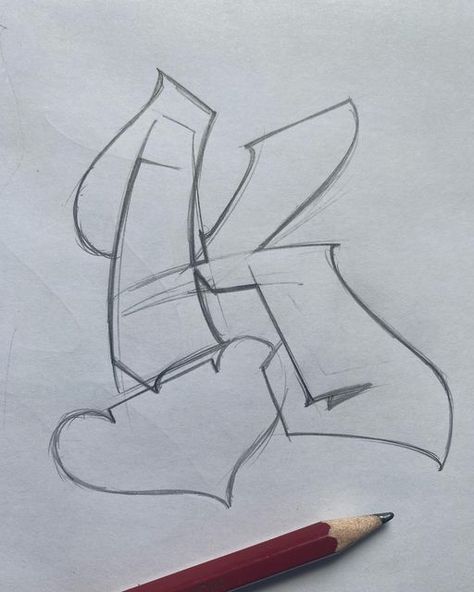 Letter K Graffiti, K Graffiti Letters, Graffiti Drawings Words, Graph Letters, Graffiti C, Graffiti Tutorial, Easy Graffiti, Easy Graffiti Drawings, Graffiti Ideas