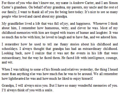 How to Write a Tribute to My Grandfather - Tips and Sample Tribute to Grandfather Letter To Grandfather, Grandad Quotes Rip, Eulogy For Grandfather, Losing Grandfather Quotes, Poems About Grandfathers, Quotes About Losing A Grandfather, Eulogy Examples For Grandfather, Beach Love Quotes, Eulogy Examples