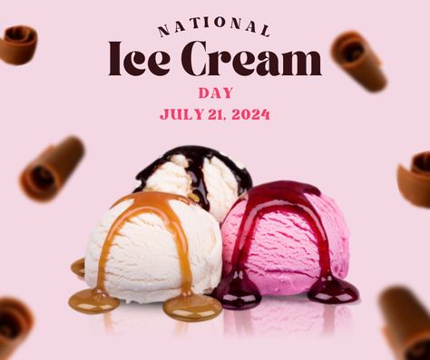 Happy National Ice Cream Day! 🍨🎉 Whether you prefer classic vanilla, rich chocolate, or adventurous flavors like matcha or lavender honey, today is the perfect day to treat yourself. Head to your favorite ice cream shop or grab a pint from the freezer and celebrate with a delicious scoop (or two!). 📚✨🧐Fun Fact📚✨🧐 President Ronald Reagan designated July as National Ice Cream Month, along with the third Sunday of the month, as National Ice Cream Day. #NationalIceCreamDay #IceCreamLovers #Swe... Rainy Day Ice Cream Quotes, National Ice Cream For Breakfast Day, Ice Cream Facts, Hagendaaz Ice Cream, National Icecream Day, National Ice Cream Month, Ice Cream Day, Lavender Honey, Ice Cream Shop