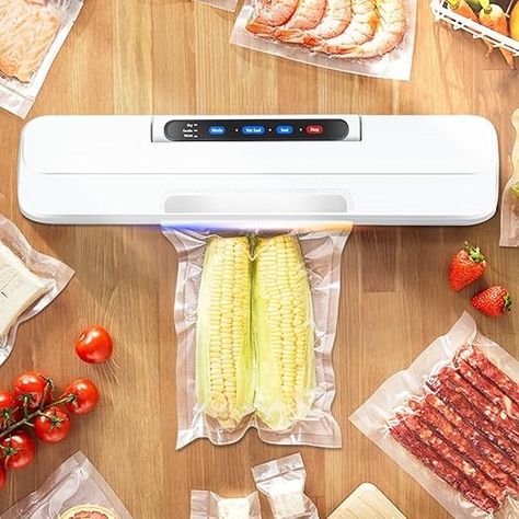 Food Saver Hacks, Food Saver Vacuum Sealer, Food Vacuum Sealer, Food Sealer, Vacuum Sealers, Food Saver, Vacuum Sealer, Vacuum Bags, Small Kitchen Appliances