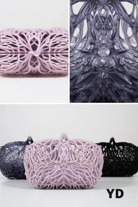 Computational Design, 3d Printing Fashion, 3d Printing Art, Tokyo Design, Learning Tower, Generative Design, Printed Fashion, Bts Art, Printed Purse