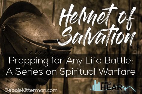 The Helmet of Salvation Tune In Thursday The Helmet Of Salvation, Helmet Of Salvation Object Lesson, Helmet Of Salvation Lesson, Die To Self, Helmet Of Salvation, Free Bible Study, Youversion Bible, Object Lessons, Middle Of The Night