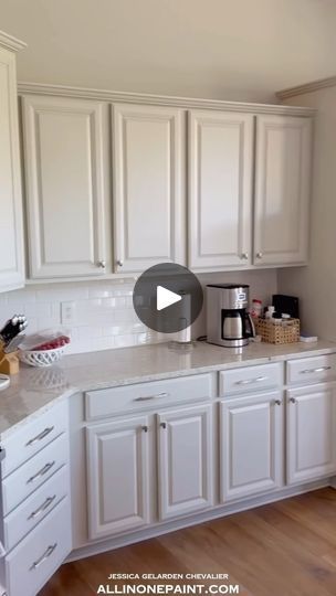 3K views · 94 reactions | Is it too good to be true? A paint that doesn’t require sanding, priming or sealing. But what if it were true? Would you be inspired to paint your cabinets? Comment TUTORIAL to learn more or if you’re ready to take the plunge comment BUNDLE. #allinonepaint #heirloomtraditionspaint #cabinetpainting #kitchenmakeover #KitchenRemodel #KitchenRenovation #paintedcabinets #kitcheninspo | ALL-IN-ONE Paint by Heirloom Traditions | heirloomtraditionspaint · Original audio How To Paint Brown Cabinets White, Heirloom Traditions All In One Paint Bathroom Tile, Painting Cabinets Kitchen, Heirloom Traditions All In One Paint Bone Cabinets, Heirloom Traditions All In One Paint Colloseum Cabinets, All In One Paint Heirloom Traditions, How To Sand Cabinets Before Painting, Paint Your Cabinets, Heirloom Traditions Paint