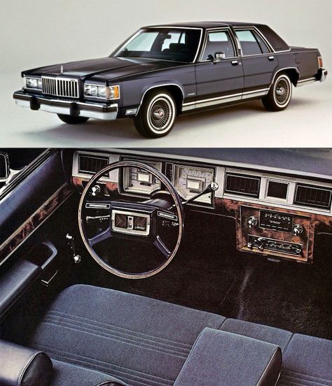 1982 Mercury Grand Marquis 80s Luxury Cars, Gran Marquis, Mercury Marquis, Rich Cars, Caprice Classic, Mercury Grand Marquis, Automobile Advertising, Mercury Cars, Auto Retro