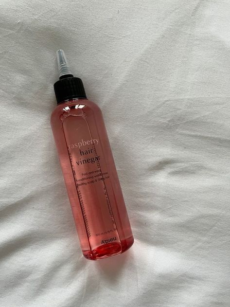 Raspberry Hair Vinegar will also be available for 20% OFF from November 10, 2023 to December 10, 2023! You've gotta check out hair vinegar. It's the ultimate hair vinegar for a healthy scalp. Say goodbye to frizz and hello to shiny healthy hair. It's a total game-changer for your haircare routine! Don't miss out on this, grab yours now and let your hair shine #YesStyle #YesStyleReview #A�PIEU #Raspberry #Hairvinegar #Haircare #waterconditioner #lowphbalance #healthyscalp A'pieu Raspberry Hair Vinegar, Raspberry Hair Vinegar, Hair Care Aesthetic Products, Hair Care Products Aesthetic, Haircare Products Aesthetic, Korean Hair Products, Dinner Heels, Haircare Aesthetic, Raspberry Vinegar