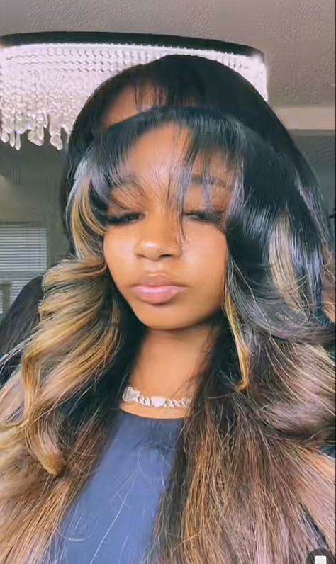 Leave Out Sew In Weave, Sew In Weave, Hair Laid, Sew In, About Hair, Pretty Hairstyles, Hair Goals, Wig Hairstyles, Beauty Hacks