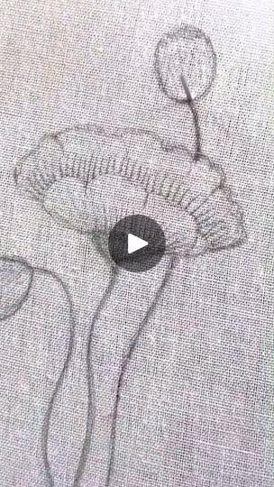 Basic Embroidery Stitches, Embroidery Stitches Tutorial, Brazilian Embroidery, Sewing Ribbon, Pretty Hands, Thread Embroidery, 1k Views, Design Crafts, A Video