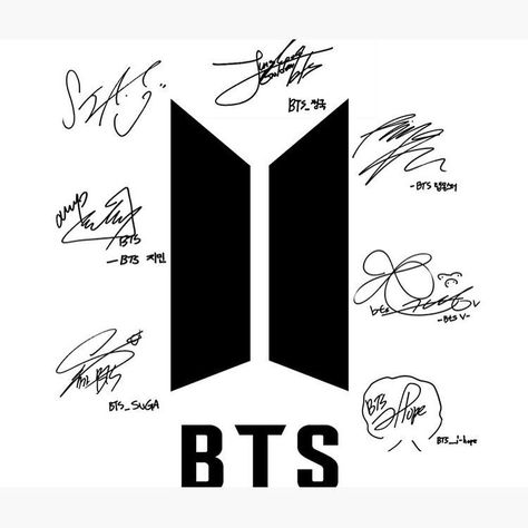 JUNGKOOK on Instagram: “Their signatures are really creative! 🥺😍 Which one is your fav? 🤩” Bts Signatures, Bts Logo, Bts Backgrounds, Bts Group Photos, Bts Drawings, Bts Chibi, Bts Group, I Love Bts, Bts Lockscreen