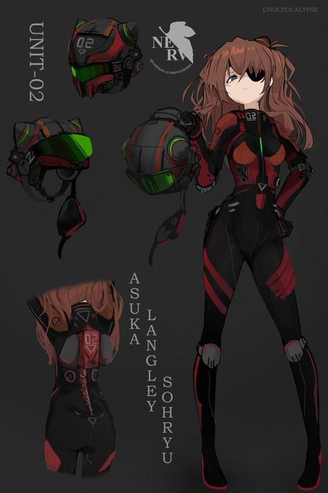 Evangelion Suit Design, Evangelion Suit Design Reference, Neon Genesis Evangelion Suit, Plug Suit Concept, Mecha Suit Design, Evangelion Suit, Evangelion Plugsuit, Evangelion Robot, Evangelion Characters