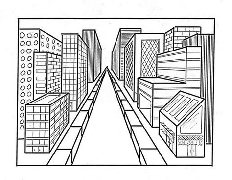 ADMT-Environment: Difference between Perspective, Isometric, Oblique and Orthographic Drawing 1 Point Perspective Drawing, Perspective Lessons, 1 Point Perspective, Inkscape Tutorials, Perspective Drawing Architecture, Perspective Drawing Lessons, One Point Perspective, Point Perspective, Perspective Art