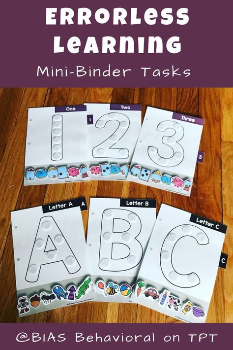 Errorless tasks are great for any special education or early childhood classroom.These mini binder tasks are arranged in a such a way, that the icons which correspond to the image are located at the bottom of the page. The student will choose any icon and stick it on one of the Velcro spaces within that image. The beauty of these tasks is that there is no wrong answer! Work Boxes Special Education, Task Boxes Preschool, Errorless Learning, Independent Work Stations, Educational Assistant, Early Childhood Special Education, Life Skills Classroom, Self Contained Classroom, Special Education Activities