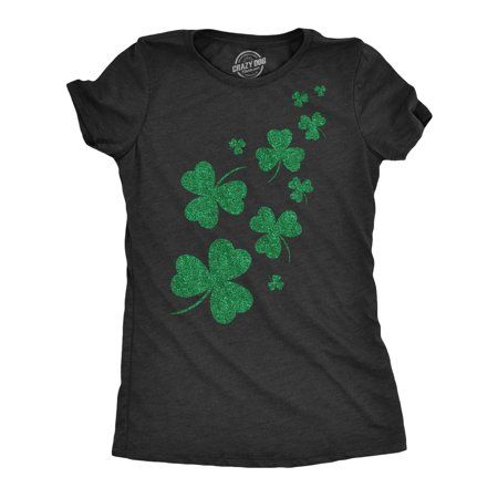 St. Patricks Day, Saint Patricks, Novelty Clothing, St Patrick Day Shirts, Matching Tees, Crazy Dog, St Pattys Day, Shirts Funny, Green Glitter