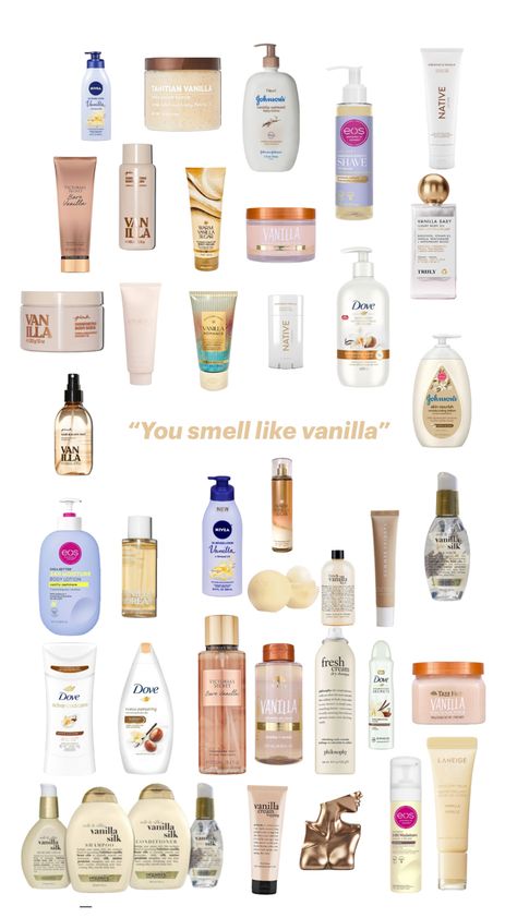 Vanilla scent How To Have A Signature Scent, Signature Sent Ideas, Vanilla Smelling Products, Signature Scent Ideas, Signature Sent, Scent Guide, Smell Like Vanilla, Beauty Routine Checklist, Sephora Skin Care