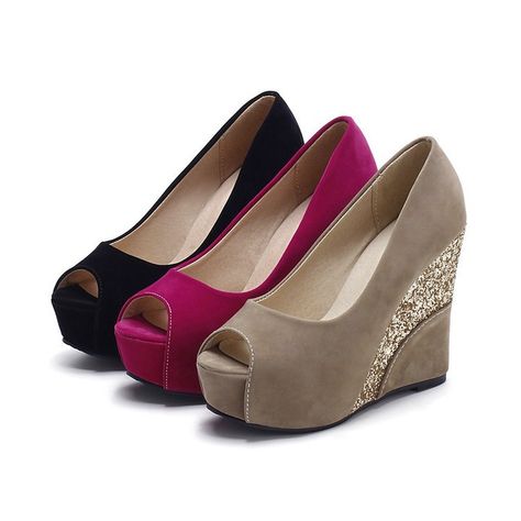 Product information： function ： Lightweight, wear-resistant Heel height: high heel (5-8cm) Upper height ： Low help Sole technology ： Viscose shoes Packing list： high-heeled shoes * 1 https://mushroomi.us/product/party-shoes/ Women Heel, Party High Heels, Dress Office, High Heel Wedges, Wedding Summer, Pumps Shoes, Fashion Elegant, Platform Wedge, Shoes Pumps