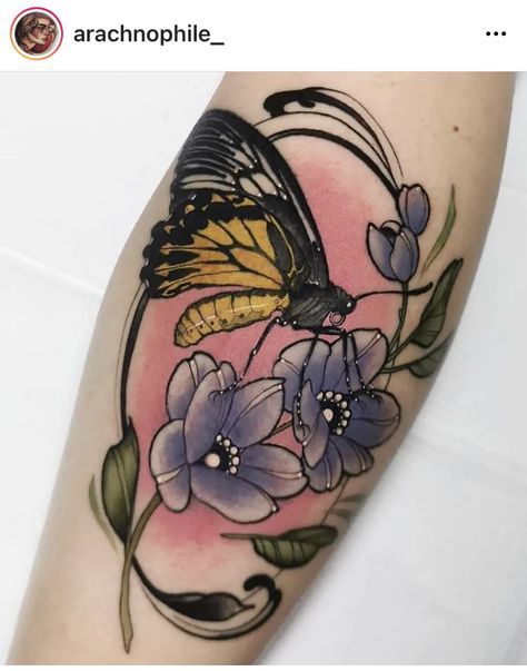 Neotrad Butterfly, Traditional Butterfly Tattoo, Amazing Tattoos, Traditional Flash, Tattoo Apprentice, Tattoo Portfolio, Neo Traditional, Flash Art, Tattoo Inspo