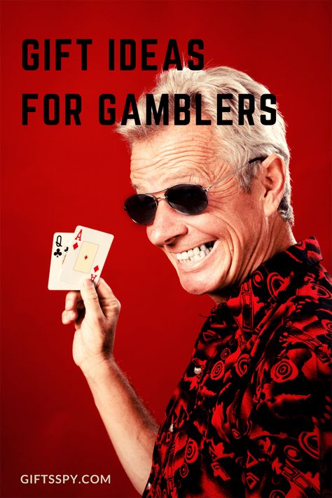 15 Gift Ideas For Gamblers In 2020 Gifts For A Gambler, Gifts For Gamblers, 15 Gift Ideas, Bunco Game, Custom Playing Cards, Gambling Gift, 15 Gifts, Winter Shirts, Online Gambling