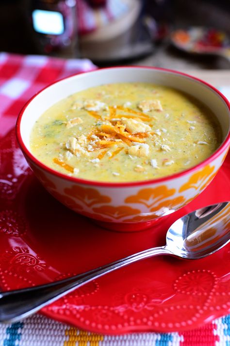 Slow Cooker Broccoli Cheese Soup – The Pioneer Woman Slow Cooker Broccoli Cheese Soup, Broccoli And Cheese Recipe, Slow Cooker Broccoli, Cheese Soup Recipes, Bawang Bombay, Cream Of Celery Soup, Broccoli Cheese, Broccoli Cheddar Soup, Broccoli Cheese Soup