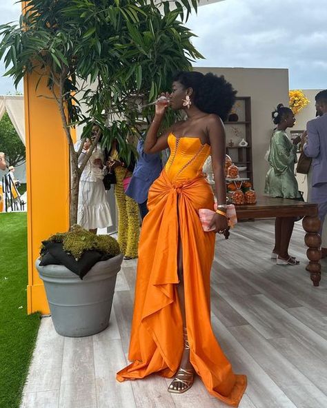 Orange Dress, Wedding Guest, Orange, On Instagram, Black, Instagram