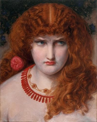 Victorian High Art 1860-1900 | National Museums Liverpool Frederick Sandys, Helen Of Troy, Walker Art, John Singer Sargent, Pre Raphaelite, High Art, Hair Painting, Wall Art Print, Art History