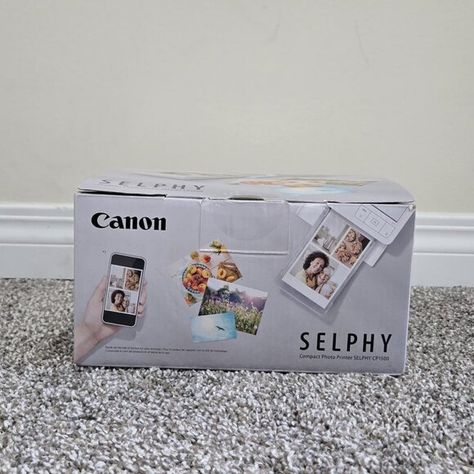 Canon SELPHY CP1500 Wireless Compact Photo Printer - Black Canon Selphy, Photo Printer, Canon, Printer, Jewelry Watches, Jeans Shoes, Accessories Vintage, My Favorite, Handbags