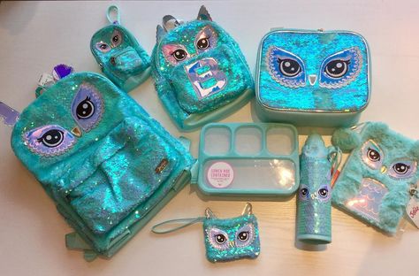 Obsessed with Owls💙 come check it out at your favorite store #Justice Obsesionado con Búhos 💙ve y visita tu tienda favorita #justice… Justice School Supplies, Justice Bags, Justice Clothing Outfits, Justice Backpacks, Braid Styles For Girls, Girl School Supplies, Justice Accessories, American Girl Doll House, Cute Mini Backpacks