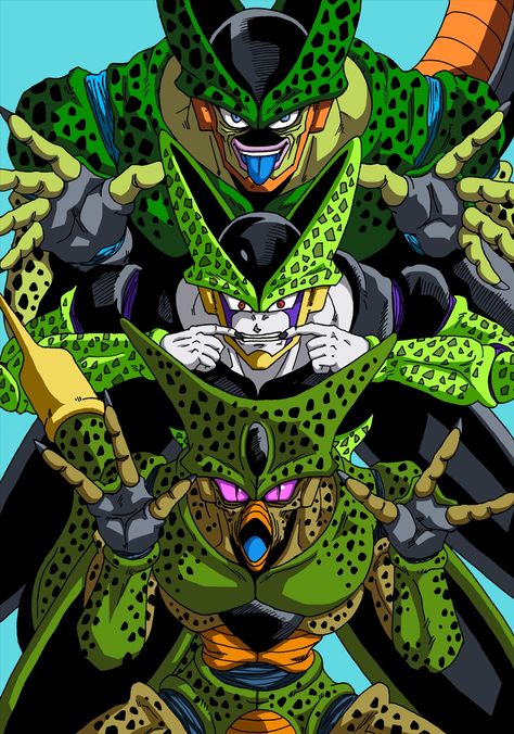 /Cell (Dragonball)/#1348071 - Zerochan Cell Dbz, Cell Forms, Majin Boo, Perfect Cell, Z Wallpaper, Sailor Venus, Dragon Balls, Dragon Ball Artwork, Dragon Ball Gt