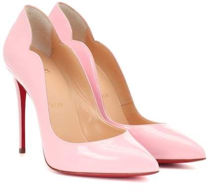 Loubiton Heels, Spring Wedding Shoes, Pink Louboutins, The Hot Chick, Red Bottom Heels, Balenciaga Leather, Book Tour, Pink Patent Leather, Louboutin Heels