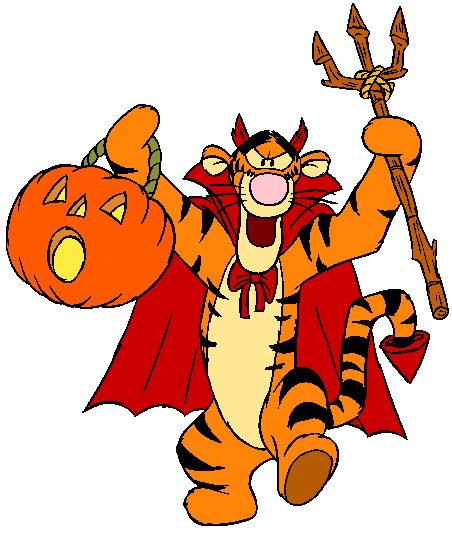 Disney Halloween Characters, Wallpaper Tigre, Halloween Toppers, Piglet Quotes, Tigger Halloween, Halloween Clipart Free, Western Clipart, Pooh Pictures, Winnie The Pooh Halloween