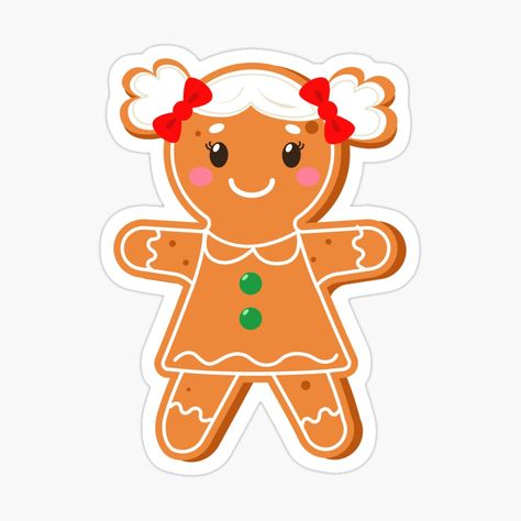 Christmas Gift Ideas For Family, Girl Gingerbread, Gingerbread Men Cookies, Gingerbread Family, Gift Ideas For Family, Family Stickers, Christmas Craft Projects, Funny Christmas Tshirts, Gingerbread Man Cookies