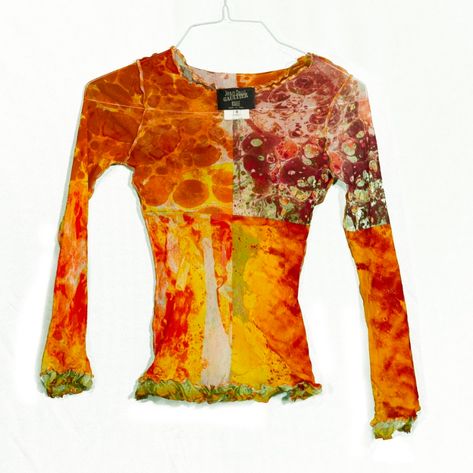 EMMA — tapireye: Vintage Jean Paul Gaultier Bacteria... Vintage Jean Paul Gaultier, Mode Inspo, Orange And Yellow, Paul Gaultier, Dream Clothes, Jean Paul Gaultier, Jean Paul, Vintage Jeans, Look Cool