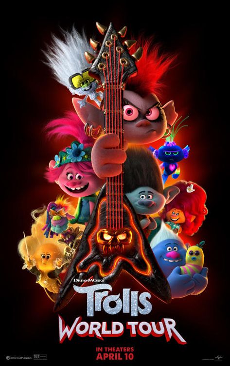 3998 Trolls World Tour (2020) 720p WEBRip 800MB Animation Dreamworks, Tam Film, Free Movie Websites, Full Mon, Zombie Land, Trolls World Tour, Poppy And Branch, Trolls Movie, Film Horror