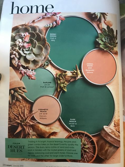 Color inspiration Green And Pink Bathroom, Coral Bathroom, Small Bathroom Paint, Behr Colors, Zen House, Tropical Bathroom, Teal Art, Coral Bells, Peach And Green