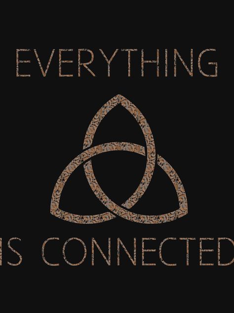 "Everything Is Connected Dark Quote" T-shirt by SDxDesigns | Redbubble Everything Is Connected Wallpaper, Everything Is Connected Tattoo, Dark Netflix, Color Energy, Dark Series, Everything Is Connected, Reality Quotes, Soul Food, Sleeve Tattoos