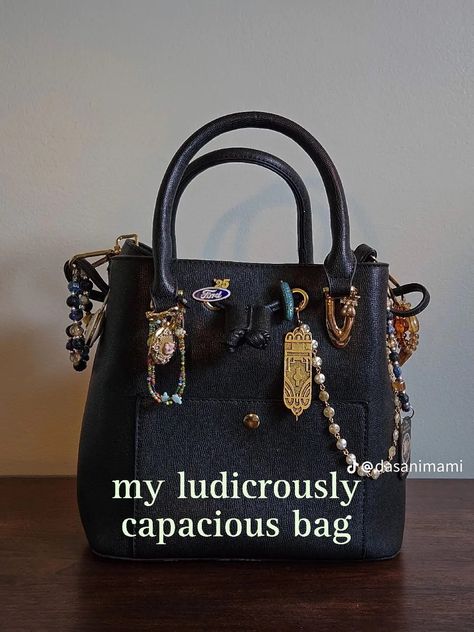 Handbag Aesthetic, Jane Birkin Style, Accessorize Bags, Handbag Essentials, Girls Tote, What In My Bag, Jane Birkin, Handbag Charms, Pretty Bags