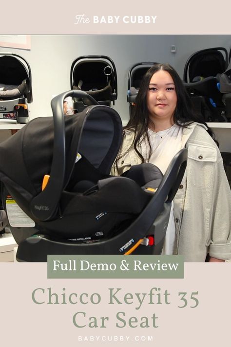 Video: The Chicco KeyFit 35 Full Demo and Review #carseat #infantcarseat #chicco #carseatreview #babyregistry #thebabycubby Car Seat Reviews, Infant Car Seat, Baby Registry, Cubbies, Baby Car, Car Seat, Baby Car Seats, Baby Strollers, Car Seats