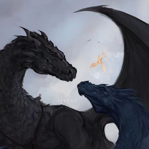 LERA on Instagram: "Tairn and Sgaeyl from "Fourth Wing" have stolen my heart 🖤💙  #fourthwing #fourthwingfanart #dragon #illustration" Tairn And Sgaeyl, Dragon Wings Art, Tarin Forth Wing, Tairn Fourth Wing, Fourth Wing Dragon Types, Dragon With 4 Wings, Fourth Wing Black Dragon, Dragon Fourth Wing, Feather Tail Dragon Fourth Wing